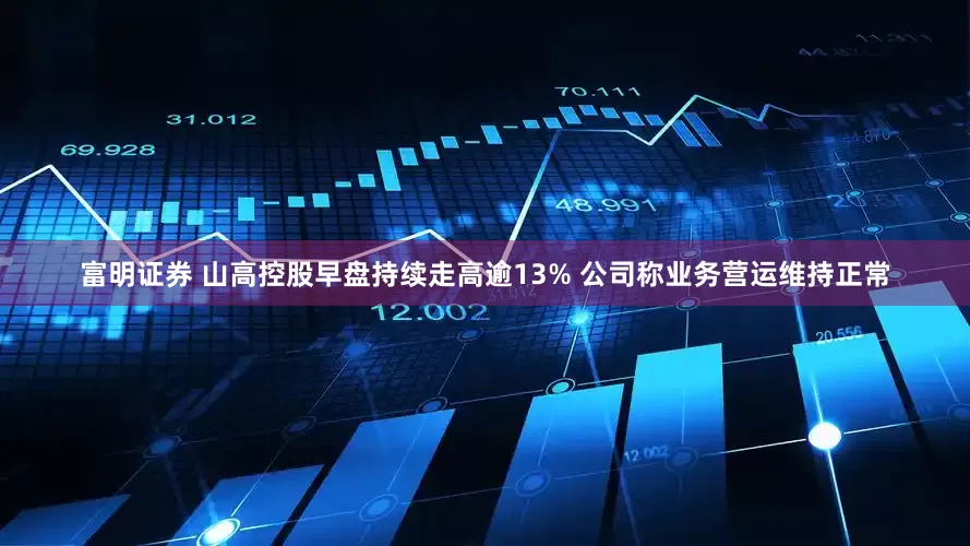 富明证券 山高控股早盘持续走高逾13% 公司称业务营运维持正常